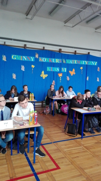 konkurs matematyczny VI
